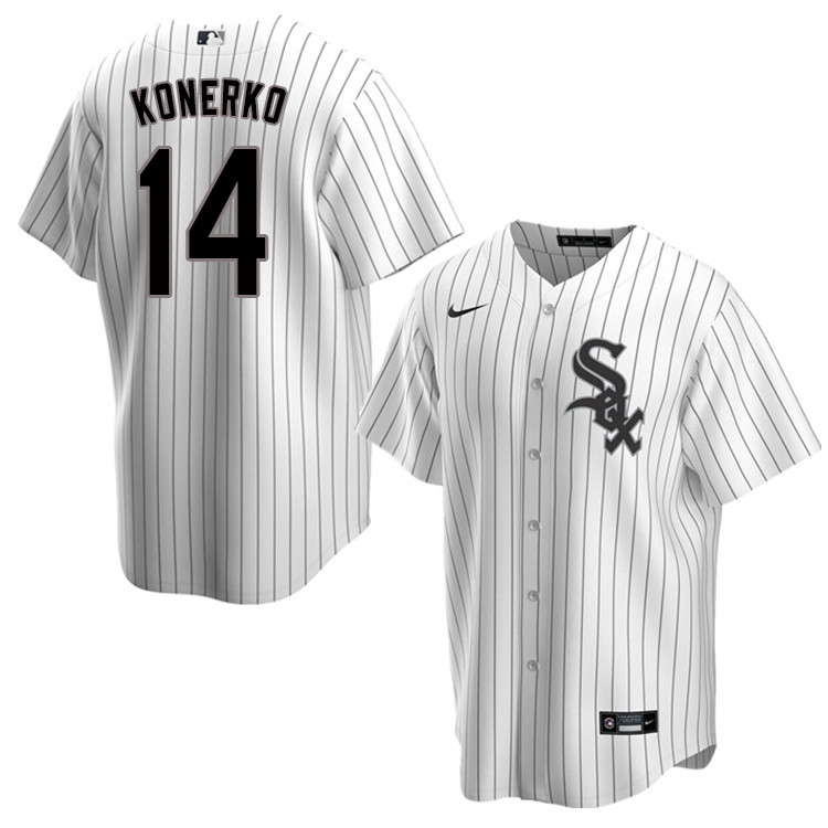 Nike Men #14 Paul Konerko Chicago White Sox Baseball Jerseys Sale-Pinstripe